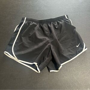 NIKE Kids Dri Fit Tempo Running Short Black Drawstring Elastic Waist Size XL